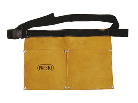 PF5061 : 2 pockets, Split Leather Nail Bag Manufacturers India